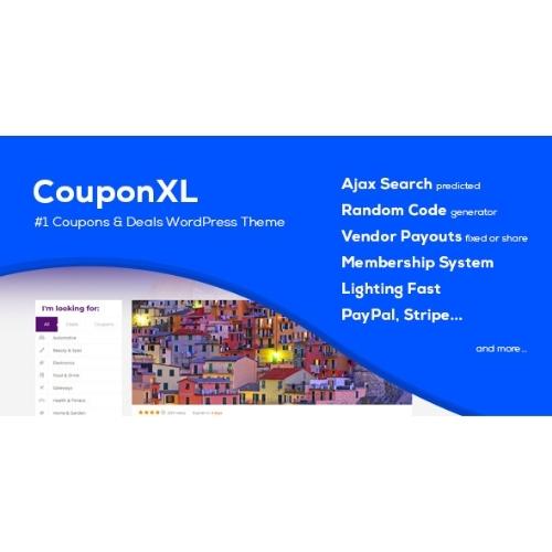 CouponXL - Coupons, Deals & Discounts WP Theme